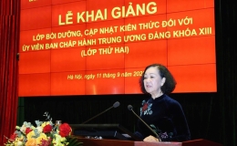 Bồi dưỡng, cập nhật kiến thức cho 54 ủy viên Trung ương Đảng khoá XIII