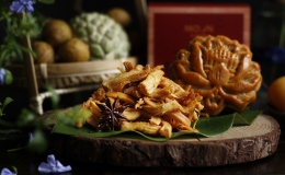 Cách làm gà xá xíu cho nhân bánh Trung thu
