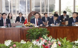 Hội đàm giữa Chủ tịch Quốc hội Vương Đình Huệ và Chủ tịch Quốc hội Bangladesh
