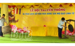 Khai mạc lễ hội truyền thống đền Quan Mộ Đạo, xã Vũ Bình