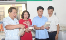 Khai trương điểm giới thiệu và bán sản phẩm OCOP xã An Ninh (Quỳnh Phụ)