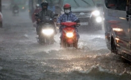 Mưa lớn ở Bắc Bộ và Thanh Hóa