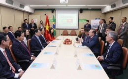Thắt chặt hơn nữa quan hệ đối tác toàn diện giữa hai nước, hai Quốc hội Việt Nam và Brazil