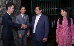 Thủ tướng Phạm Minh Chính thăm Đại sứ quán Việt Nam tại Brazil