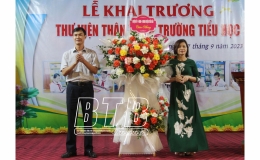Tiền Hải: Tổ chức chuyên đề thư viện thân thiện Room to Read