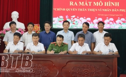 Vũ Ninh: Ra mắt mô hình "Chính quyền thân thiện vì nhân dân phục vụ"