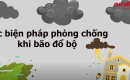 Bão sắp đổ bộ, làm gì để đảm bảo an toàn?