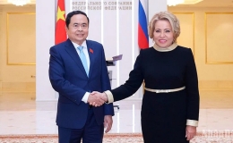 Chủ tịch Quốc hội Trần Thanh Mẫn hội đàm với Chủ tịch Hội đồng Liên bang Quốc hội Liên bang Nga