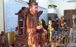 Công an huyện Hưng Hà: Khởi tố vụ án trộm cắp đồ thờ cúng