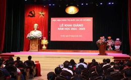 Học viện Chính trị quốc gia Hồ Chí Minh khai giảng năm học mới