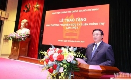 Học viện Chính trị quốc gia Hồ Chí Minh trao Giải “Nghiên cứu lý luận chính trị”