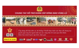 Hưởng ứng chương trình ủng hộ các địa phương bị ảnh hưởng lũ lụt