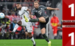 Kết quả bàn thắng Bayern Munich vs Leverkusen: 1-1 (Vòng 5 Bundesliga 2024/25)