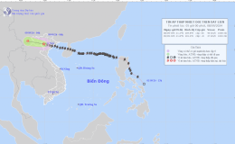 Tin áp thấp nhiệt đới trên đất liền (Suy yếu từ bão số 3)