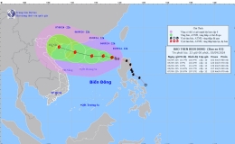 Tin bão trên biển Đông (Cơn bão số 3)
