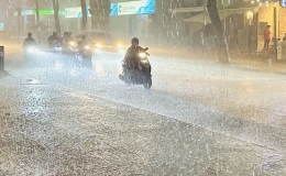 Tin dự báo mưa lớn ở khu vực Bắc Bộ