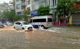 Tin dự b&aacute;o mưa lớn tại Th&aacute;i B&igrave;nh
