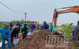 Các địa phương, đơn vị tích cực, chủ động ứng phó với mưa, lũ