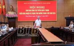 Triển khai nhiệm vụ trọng tâm công tác tuyên giáo