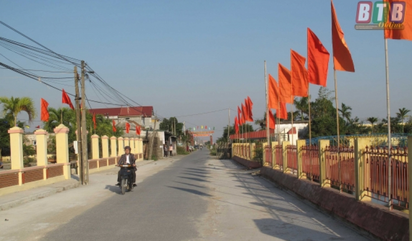 Thành tựu 10 năm xây dựng nông thôn mới ở Thái Bình