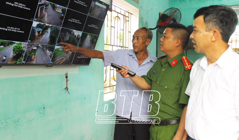 “Dân vận khéo” trong lắp đặt camera an ninh 