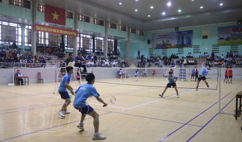 Khai mạc giải thể thao học sinh phổ thông tỉnh Thái Bình năm học 2022-2023