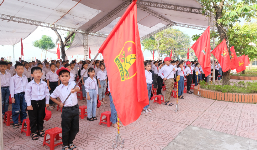 Hôm nay ngày 5/9, gần 450.000 học sinh và cán bộ, giáo viên tại Thái Bình khai giảng năm học mới 