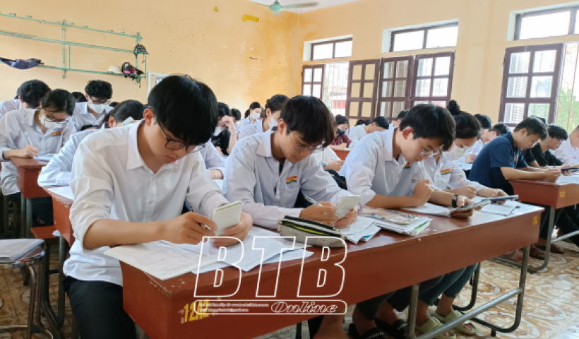 Kỳ thi tốt nghiệp THPT năm 2023, Thái Bình có gần 21.000 thí sinh đăng ký dự thi 