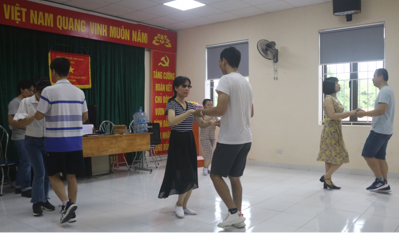 Lớp học khiêu vũ đầu tiên dành cho người khiếm thị tại Thái Bình