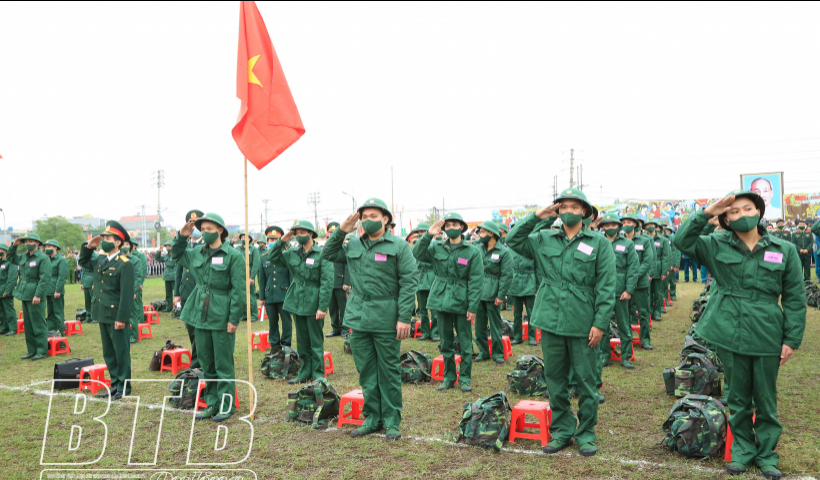 Sáng nay (16/2), Thái Bình tổ chức lễ giao nhận quân năm 2022 