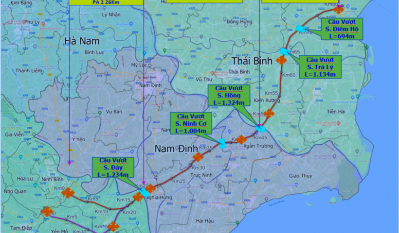 Tạo điều kiện để Thái Bình triển khai dự án dự án đường cao tốc CT.08, đoạn qua Nam Định - Thái Bình trong thời gian sớm nhất