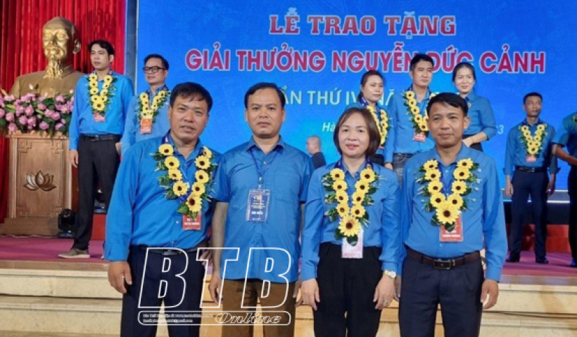 Thái Bình: 3 cá nhân tiêu biểu vinh dự nhận Giải thưởng Nguyễn Đức Cảnh lần thứ IV năm 2023
