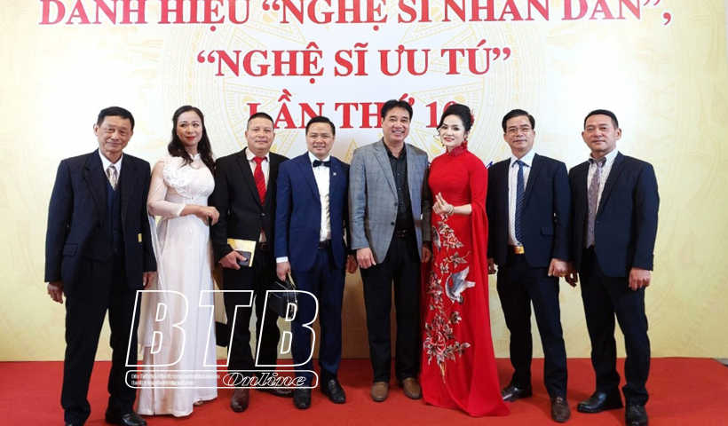 Thái Bình có 10 nghệ sĩ được trao tặng danh hiệu NSND, NSƯT