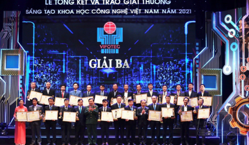 Thái Bình có 2 công trình được nhận Giải thưởng Sáng tạo khoa học công nghệ Việt Nam năm 2021