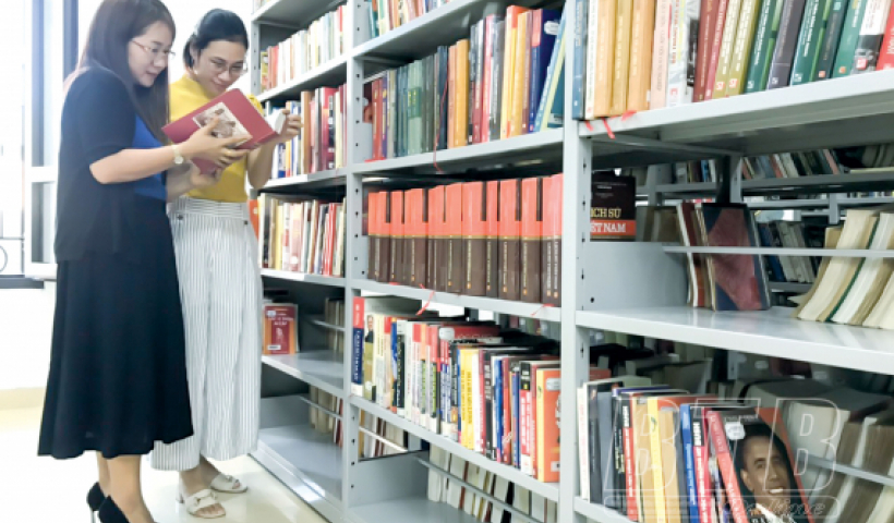 Thư viện tỉnh Thái Bình, công trình chào mừng Đại hội Đảng bộ tỉnh Thái Bình lần thứ XX trở thành điểm đến thu hút đông đảo bạn đọc 