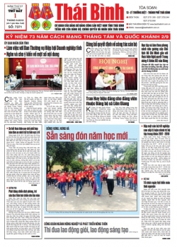 Số 7371 - Thứ 7 ng&agrave;y 1/9/2018