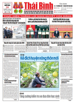 Số 7778 - Thứ 6 ng&agrave;y 20/12/2019