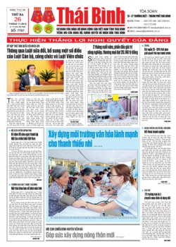 Số 7757 - Thứ 3 ng&agrave;y 26/11/2019