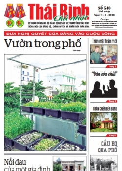 Số 540 - Chủ nhật ng&agrave;y 6/5/2018