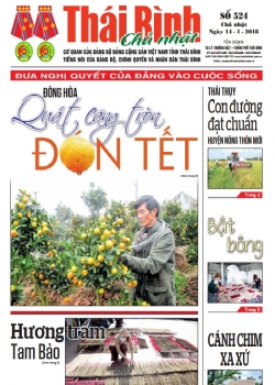 Số 524 - Chủ nhật ng&agrave;y 14/01/2018