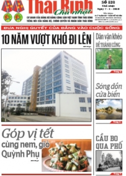 Số 523 - Chủ nhật ng&agrave;y 07/1/2018