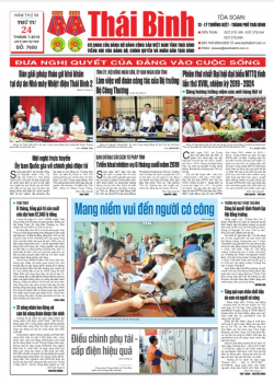 Số 7650 - Thứ 4 ngày 24/7/2019