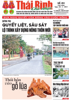 Số 491 - Chủ nhật ngày 28/5/2017