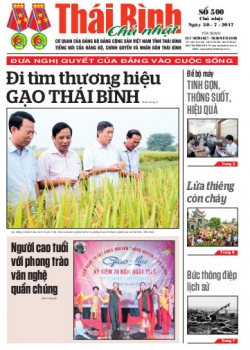 Số 500 - Chủ nhật ngày 30/7/2017