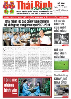 Số 506- Chủ nhật ngày 10/9/2017