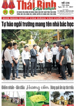 Số 516 - Chủ nhật ng&agrave;y 19/11/2017