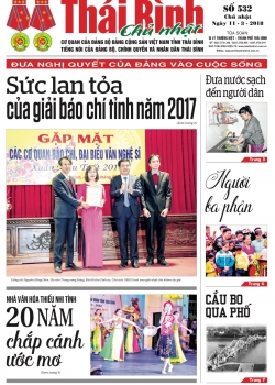 Số 532 - Chủ nhật ng&agrave;y 11 th&aacute;ng 3 năm 2018