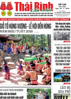 Số 538 - Chủ nhật ng&agrave;y 22/4/2018