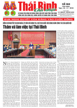 	Số 568- Chủ nhật ngày 18/11/2018