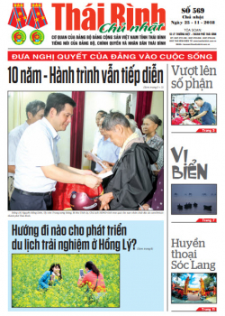Số 569 - Chủ nhật ngày 24 tháng 11 năm 2018